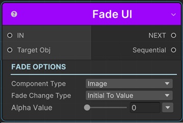 Fade UI Sequential