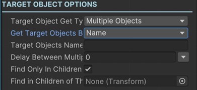 Target Object Name