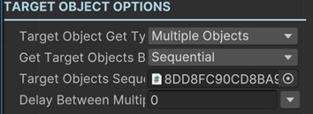 Target Object Sequential