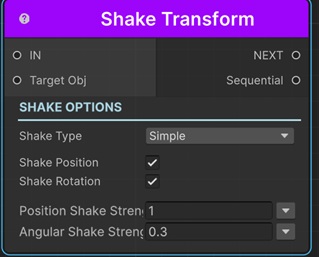 Shake Transform Sequential